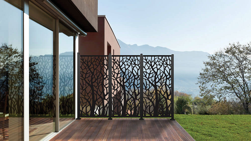 3 Examples of Great Decorative Privacy Screens