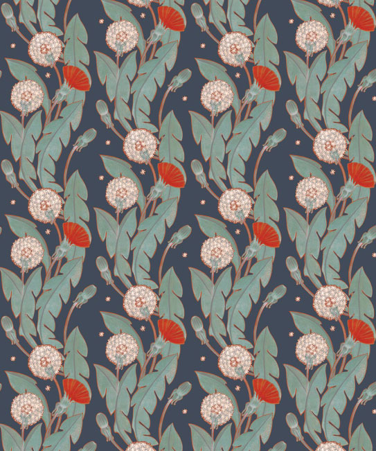 Bold and Beautiful Wallpapers to Dress Up a Room Florals Reimagined
