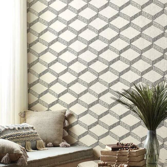 Bold and Beautiful Wallpapers to Dress Up a Room Geometric Works of Art