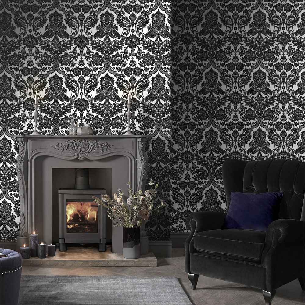 Bold and Beautiful Wallpapers to Dress Up a Room Gothic Drama