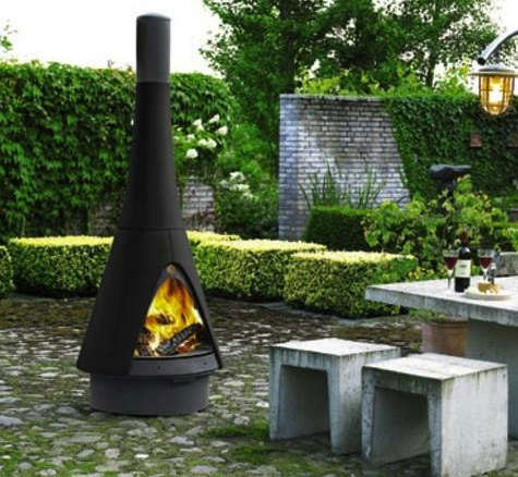 Conical Firepits Modish Look