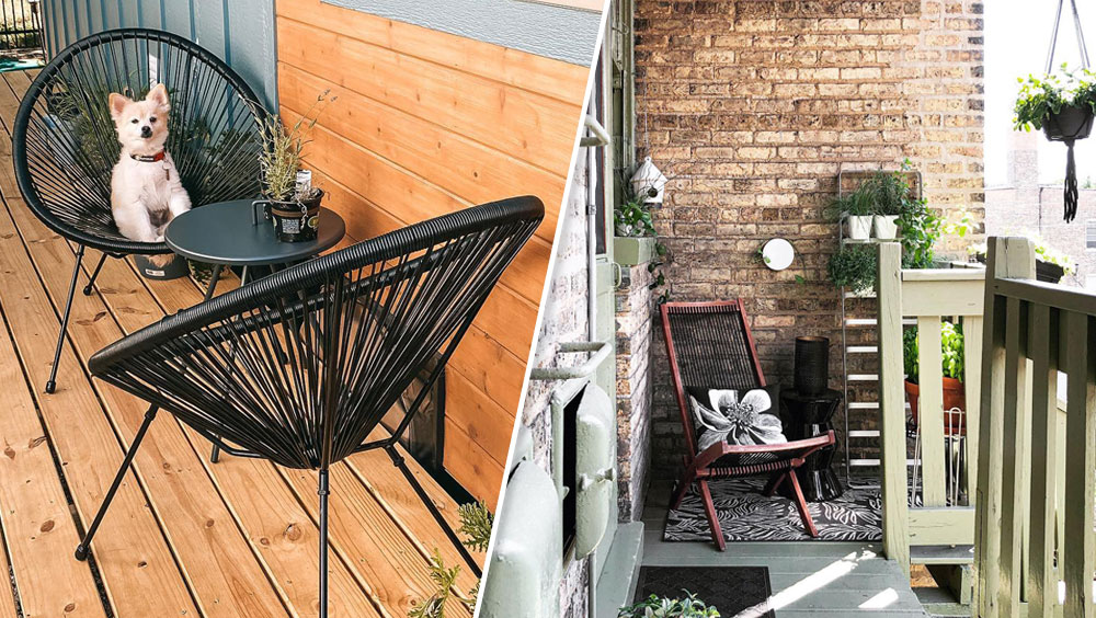 Simple Hacks For Making The Most Of A Tiny Patio Space
