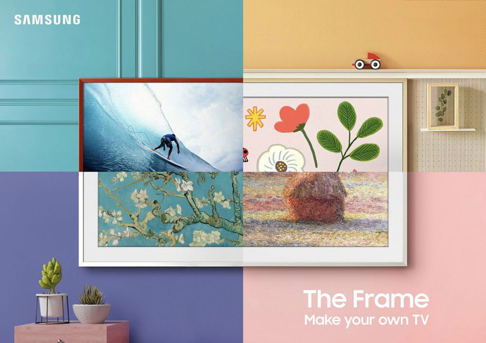 TVs That Look Like Paintings The Frame by Samsung