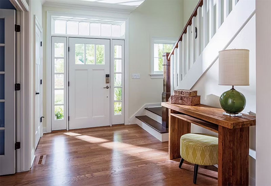 clean entryway