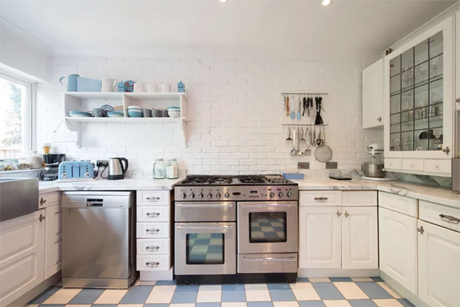 clean kitchen