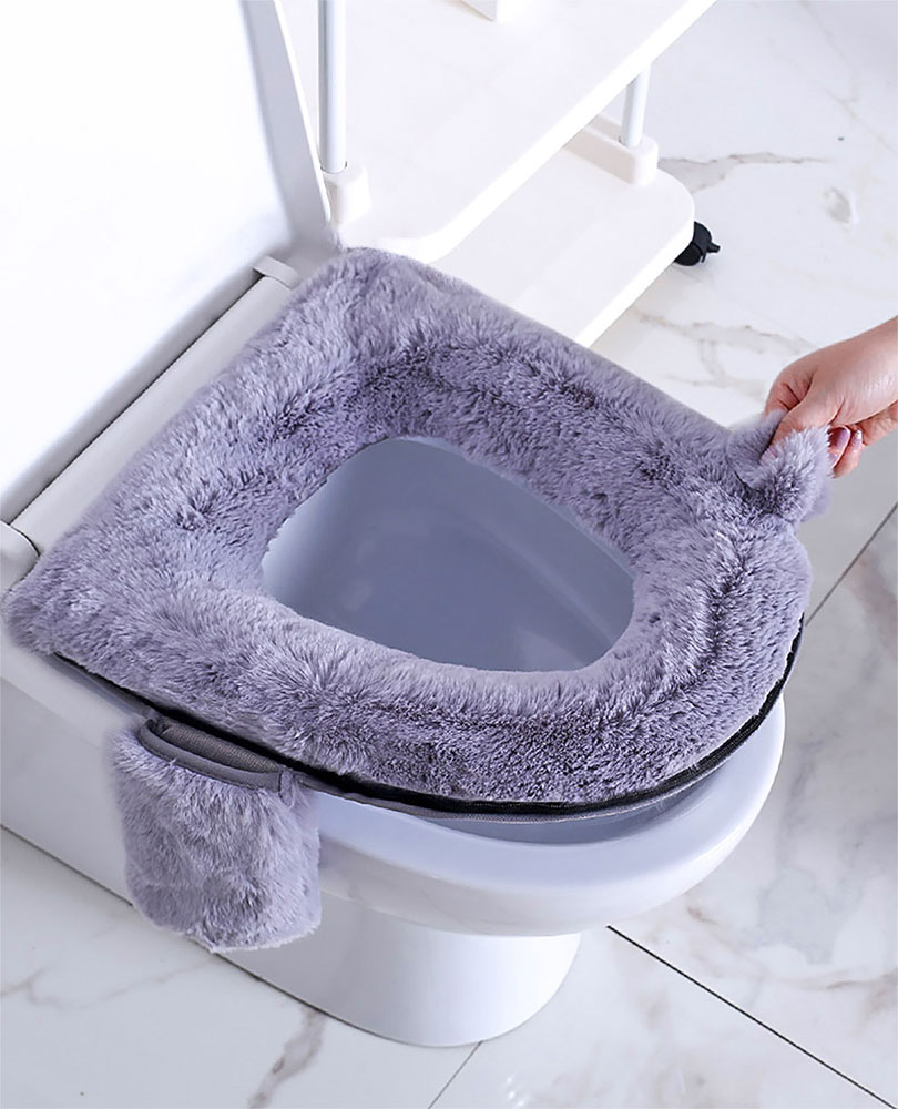 covered toilet seats