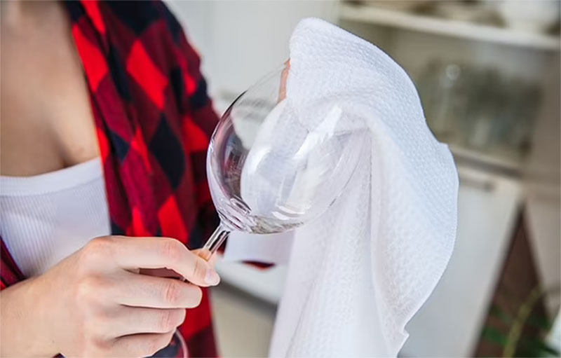 use a cloth