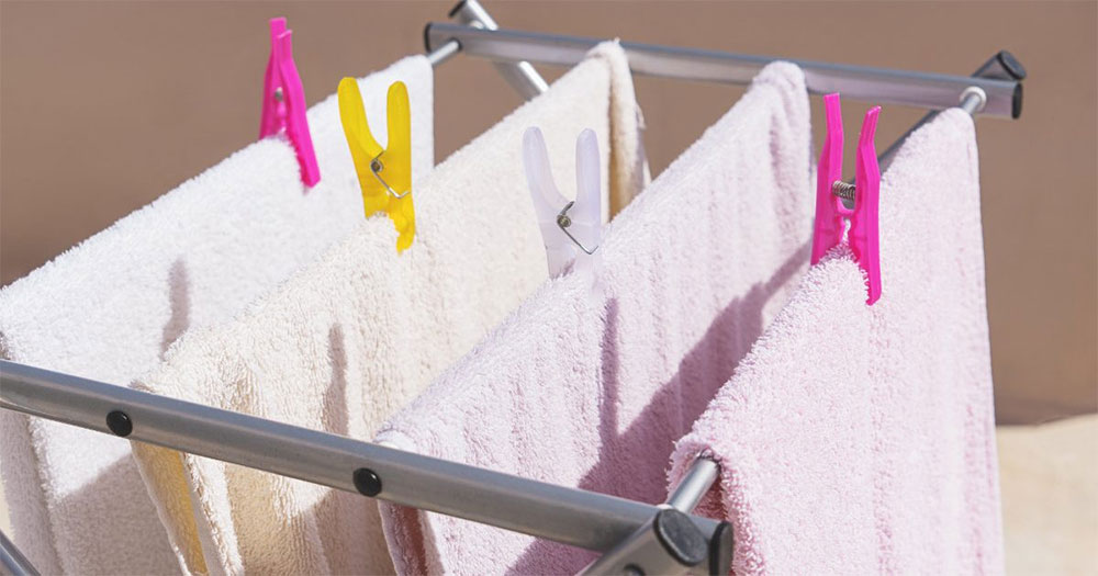 wet towels