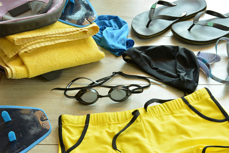Clothes And Swimming Stuff