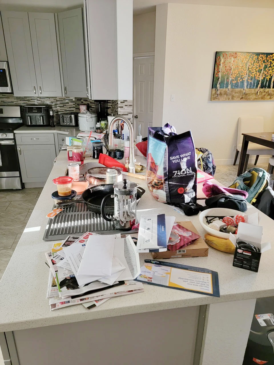 Not Cleaning Often Enough