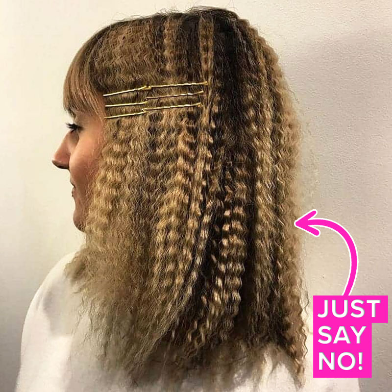 Crimped Hair