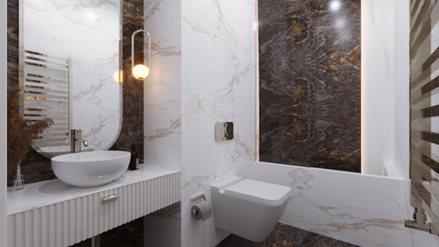 How do I clean and maintain marble