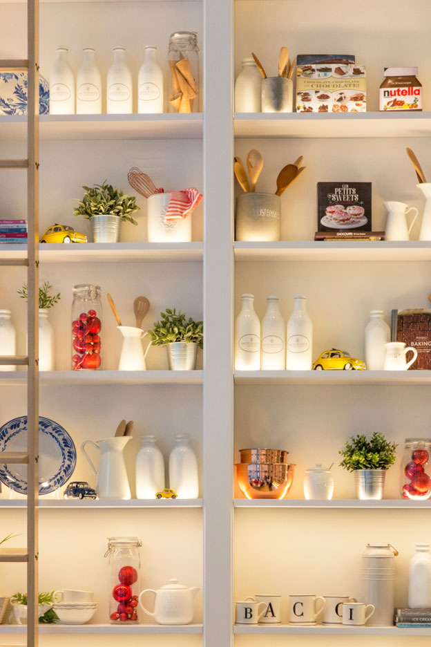 In summary  deep pantry organization