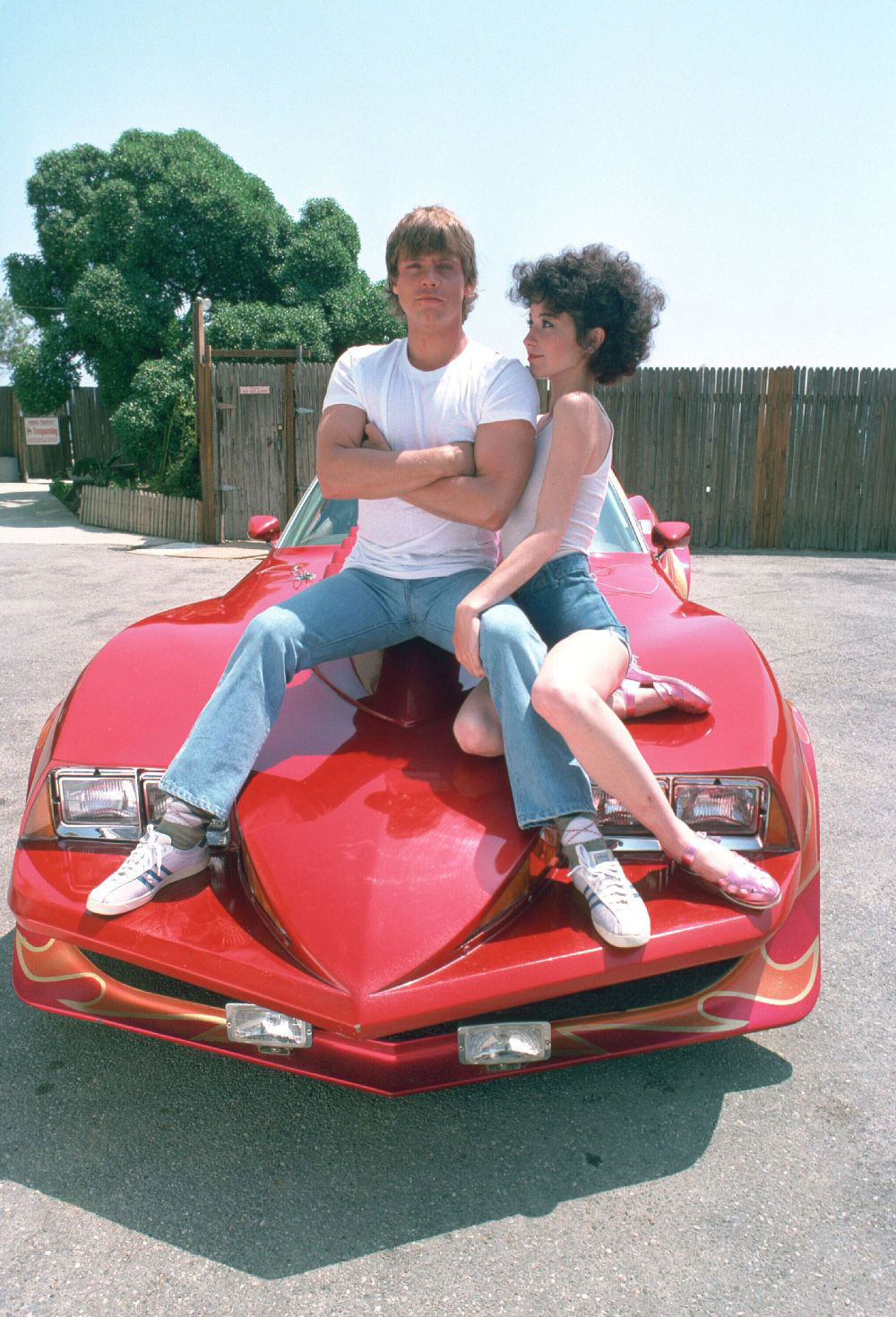 Mark Hamill and Annie Potts in Corvette Summer 1978 1 2 1