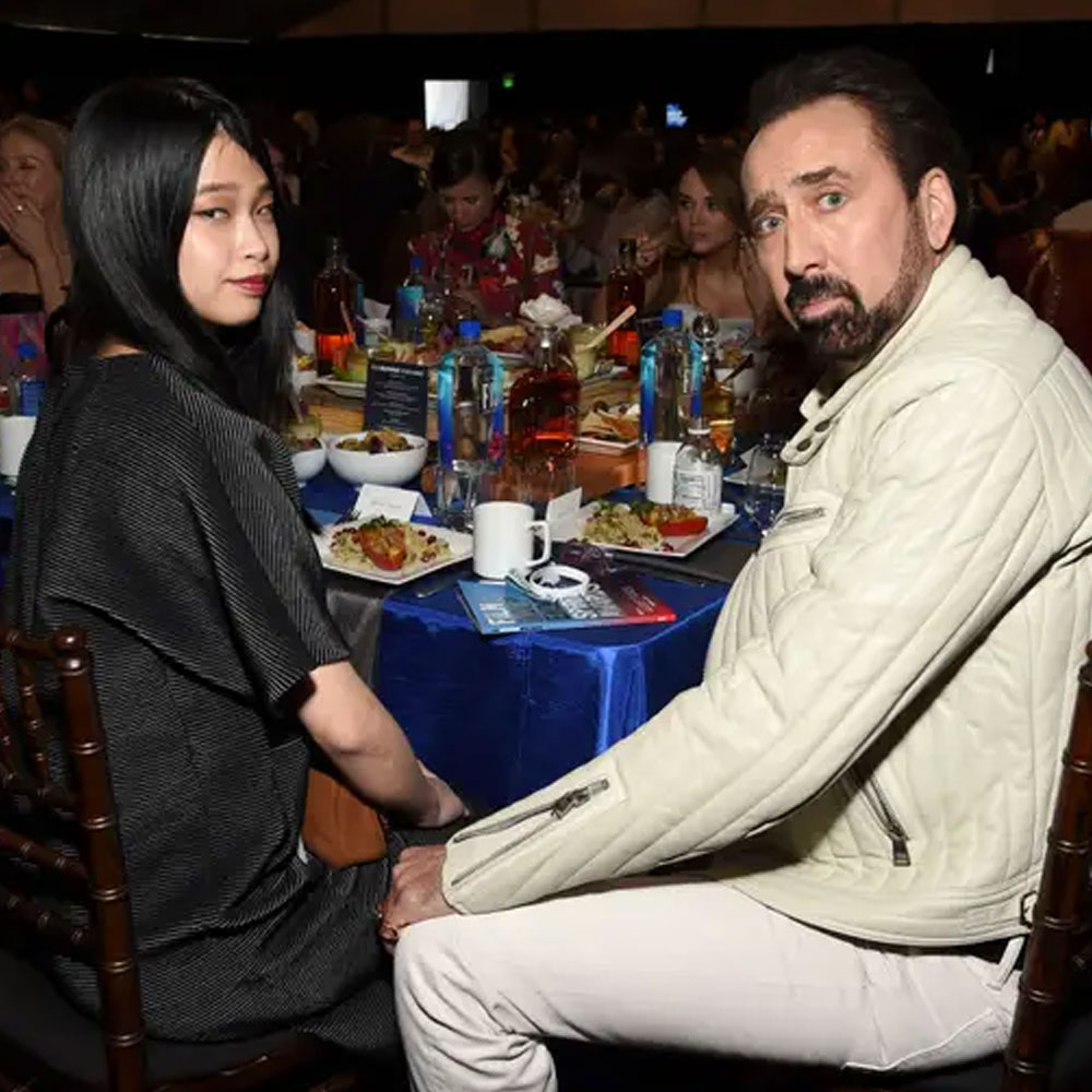 Nicolas Cage and Riko Shibata