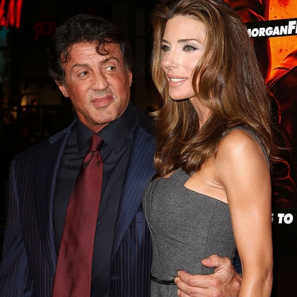 Sylvester Stallone and Jennifer Flavin