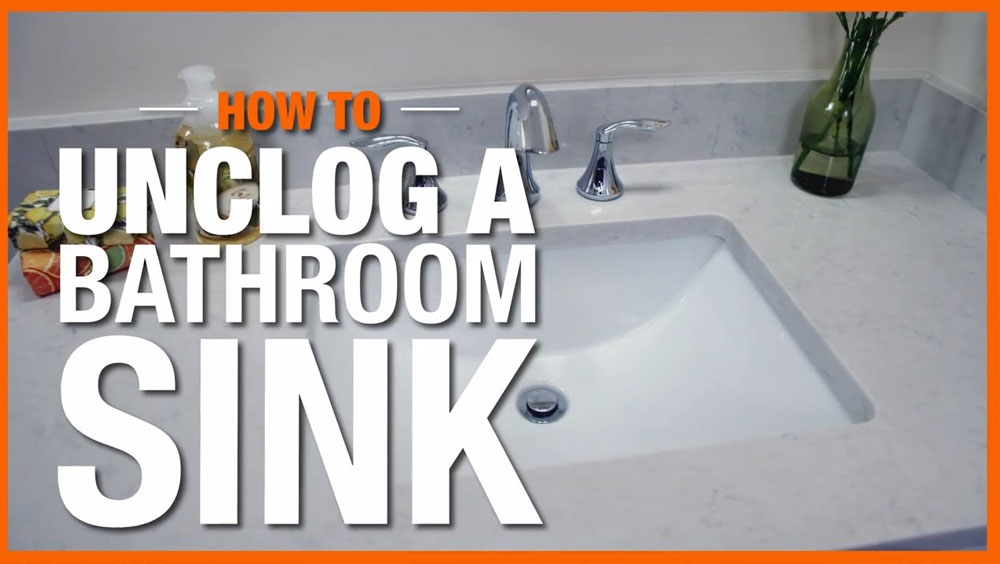 How To Unclog A Bathroom Sink
